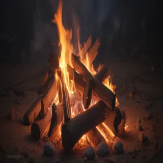 camp fire png