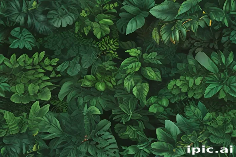 greenery background aesthetic