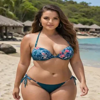 ai curvy bikini