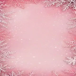pink winter background