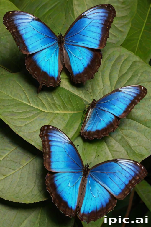 blue morpho butterfly