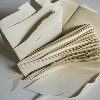 ripped paper aesthetic