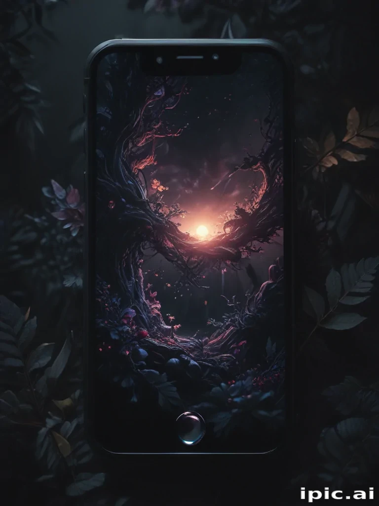 dark aesthetic iphone wallpaper