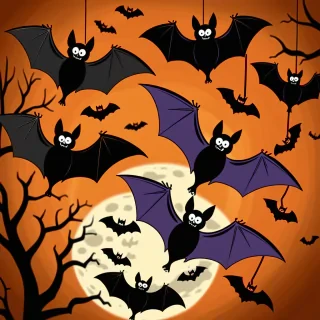 pictures of bats for halloween