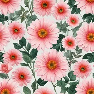 aesthetic flowers transparent background