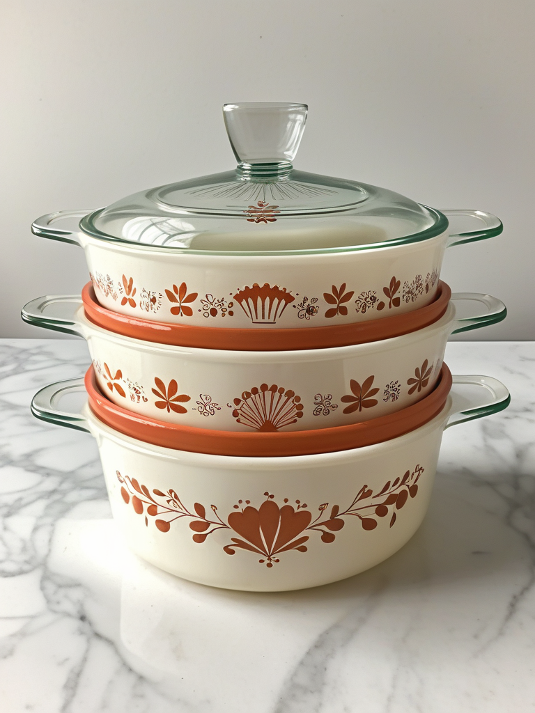 vintage pyrex town and country