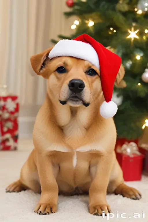 christmas dog pics