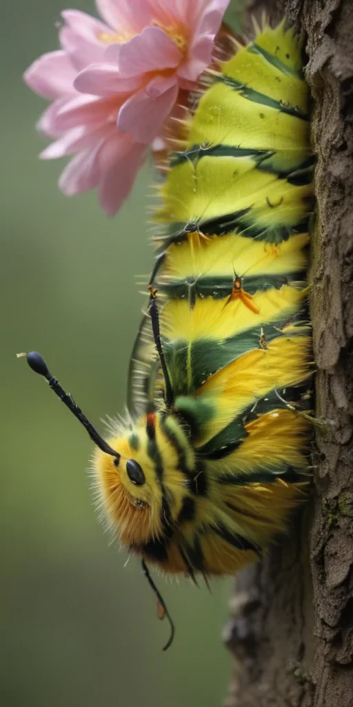 caterpillar to butterfly