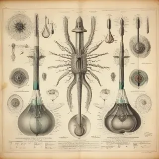 vintage scientific illustrations