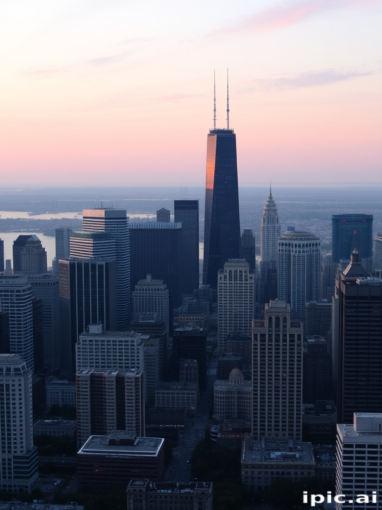 chicago skyline png