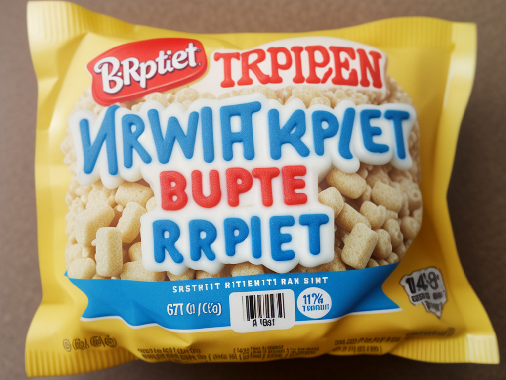 rice krispy treat nutrition label