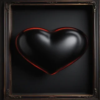 image black heart