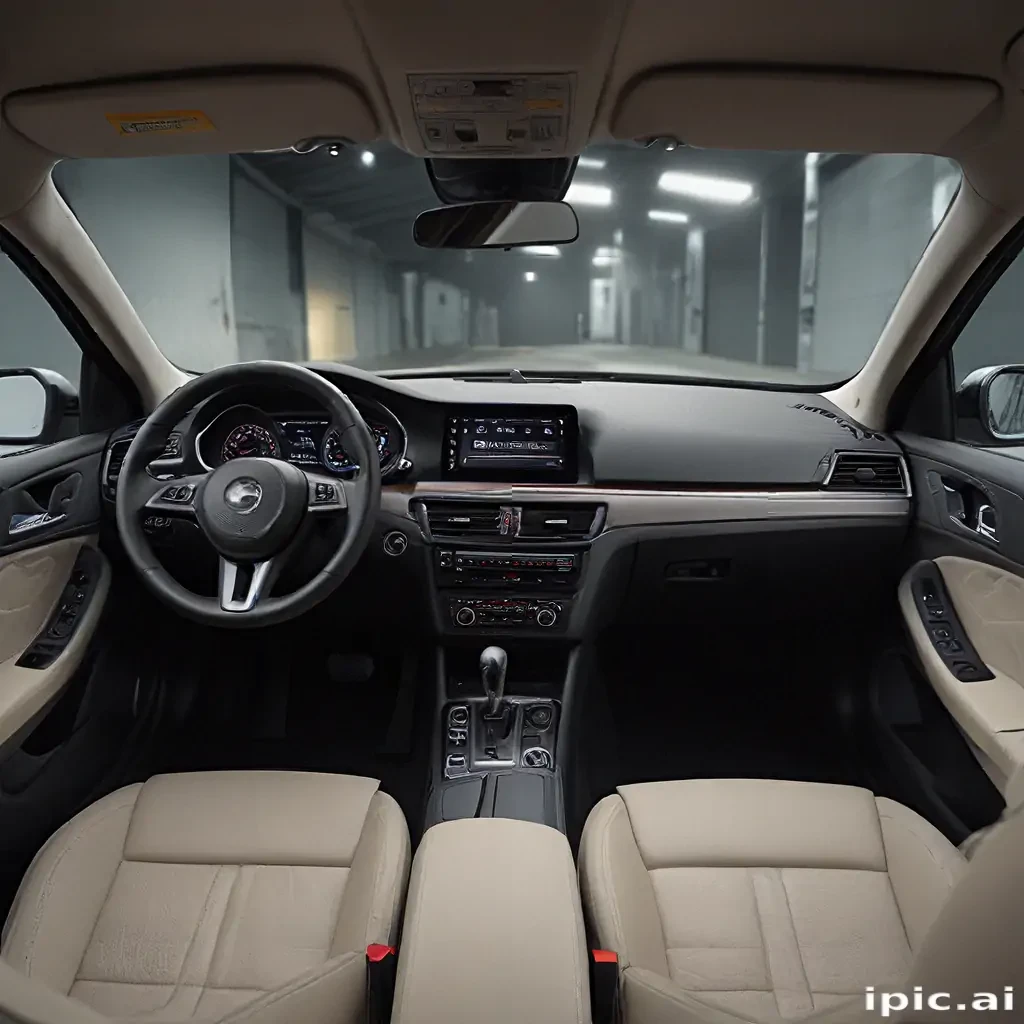 inside car background