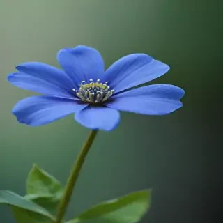 blue flower
