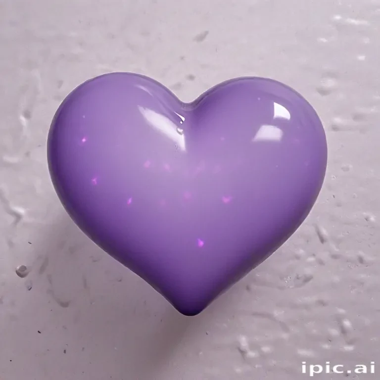 aesthetic purple heart