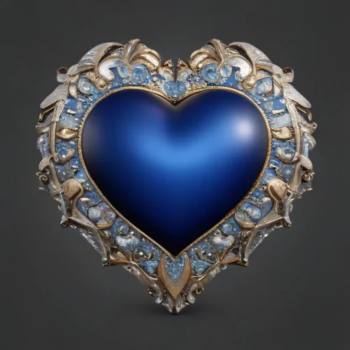 blue heart png