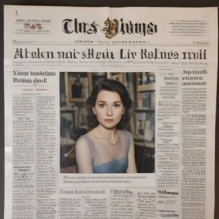 newspaper transparent