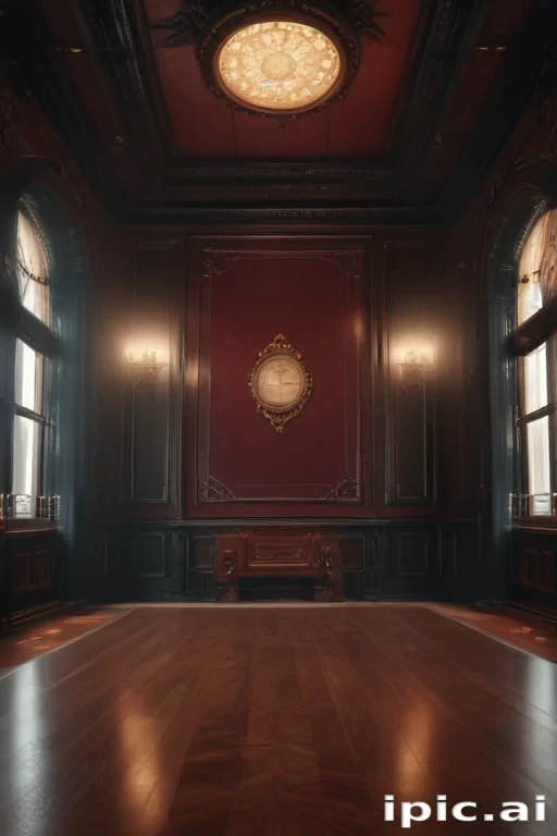 court room background