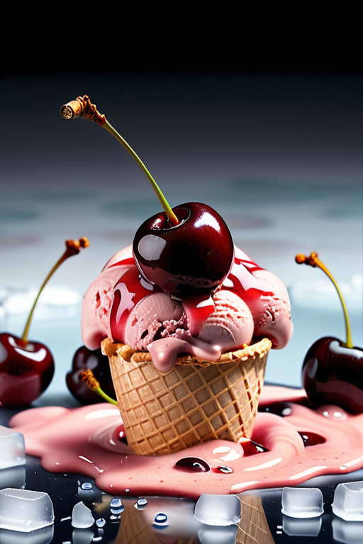 cherry on the ice cream