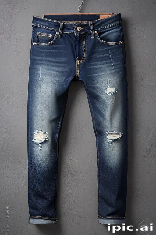 mock up jeans
