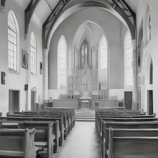 church drawing