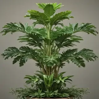 plant no background