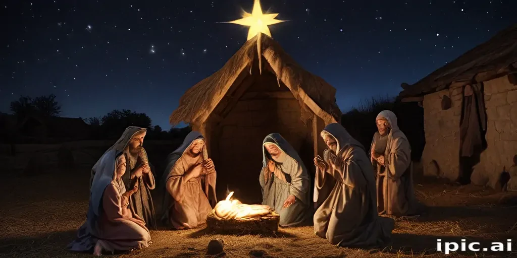 merry christmas nativity images free