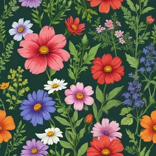 free wildflower clipart