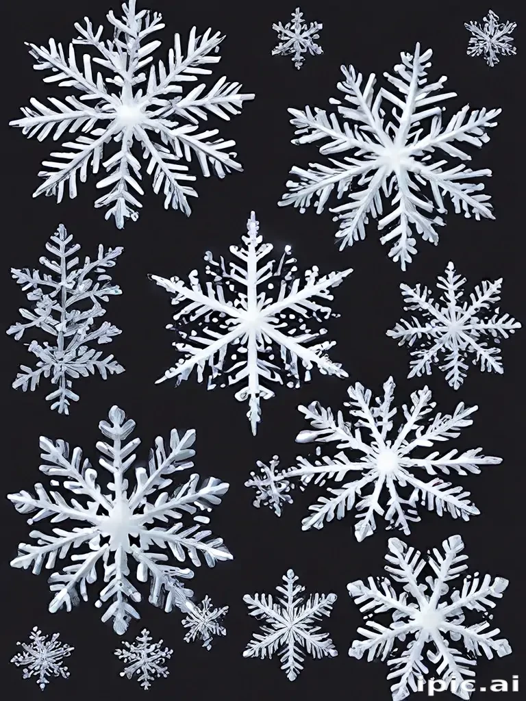 snowflakes png