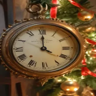 happy new year vintage