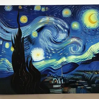 starry night png