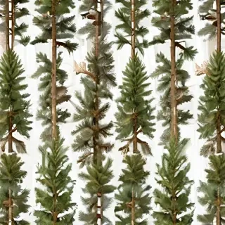 pine trees transparent background