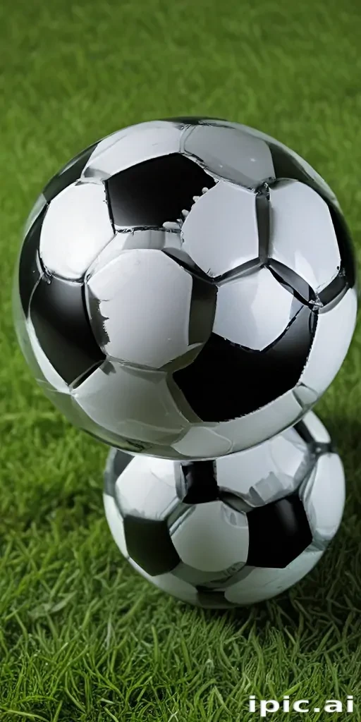 transparent soccer ball