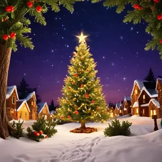 christmas wall papers