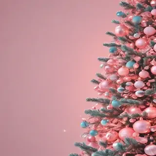 pastel aesthetic christmas wallpaper