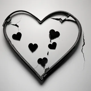 sad broken heart images