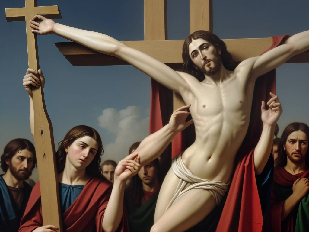 christ on the cross image