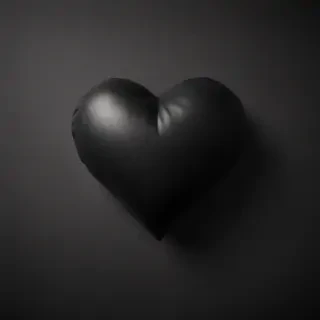 black heart pic