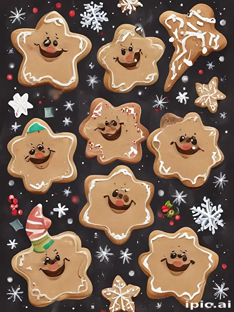 holiday cookie clipart
