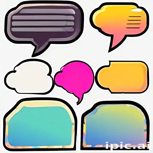 speech bubble clip art