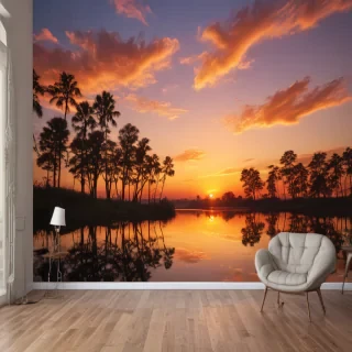 aesthetic wallpaper sunset