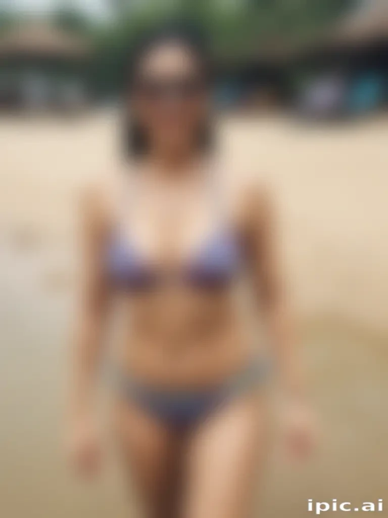 desi aunty in bikini