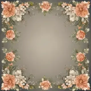 free flower border clipart