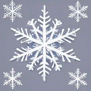free snowflake clip art