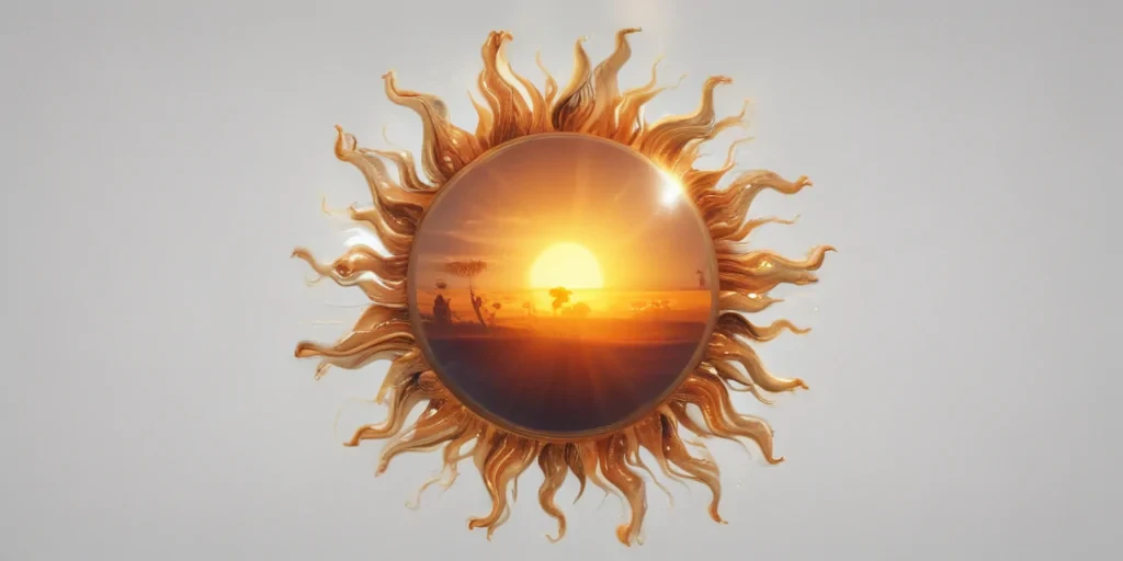 sun transparent background