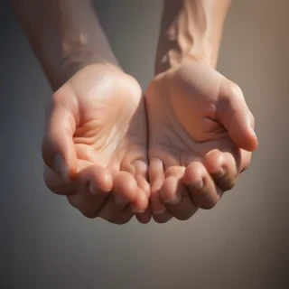 open hands png