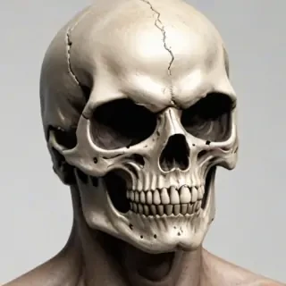 skull face png