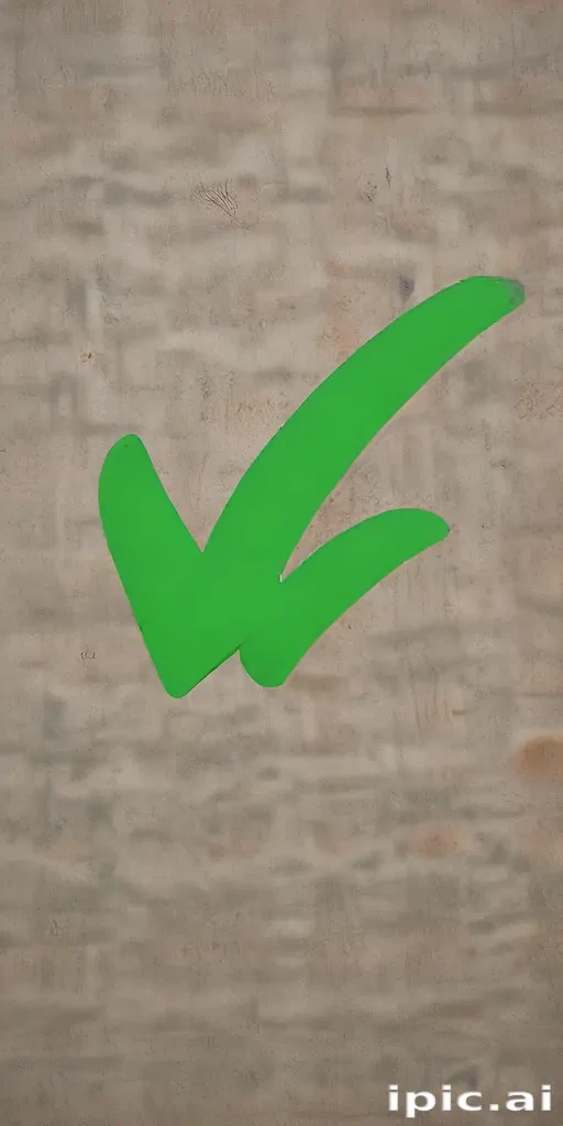 green check mark