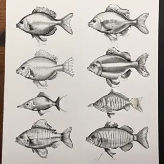 fish drawings
