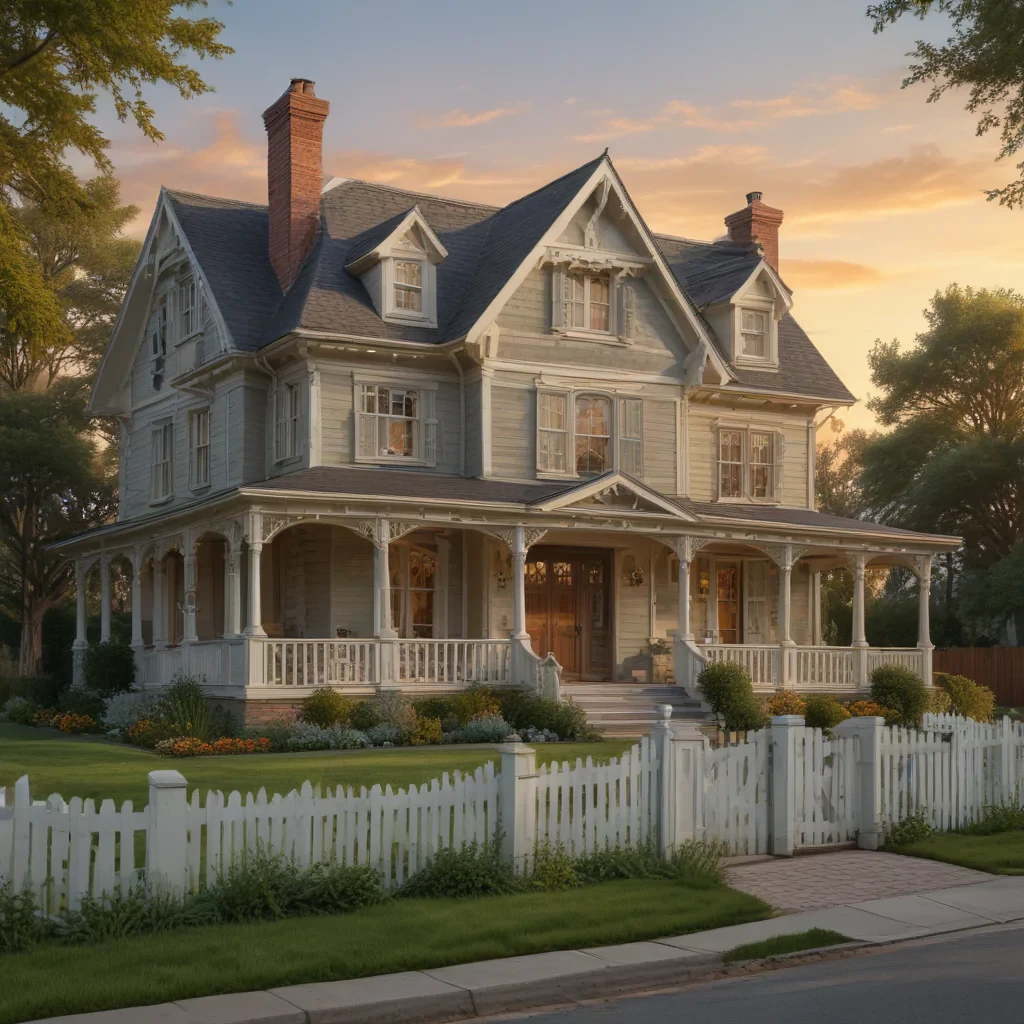 background of the house